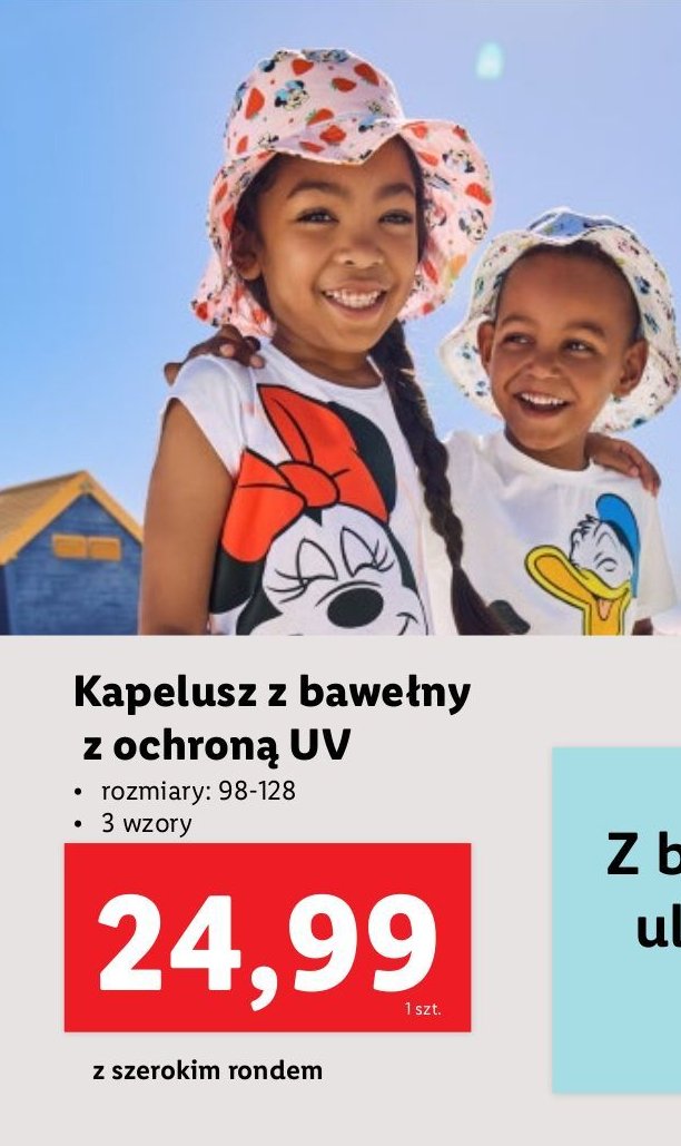 Kapelusz dziecięcy 98-128 promocja