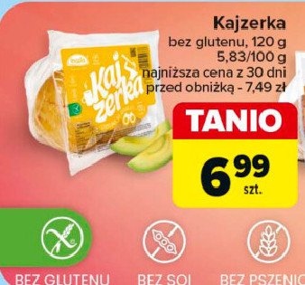 Kajzerka bezglutenowa Incola promocja