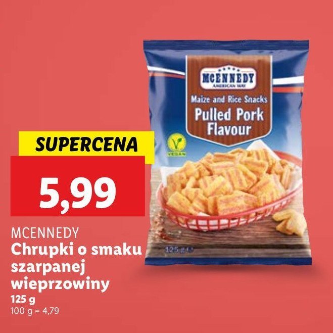 Chrupki pulled pork Mcennedy promocja