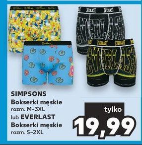 Bokserki męskie the simpsons m-xxxl promocja