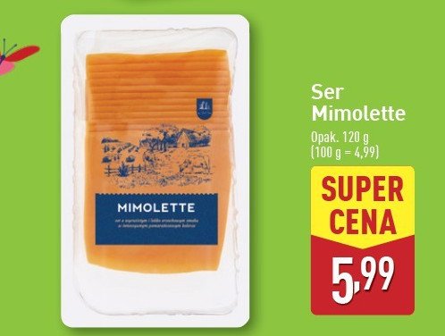 Ser mimolette promocja