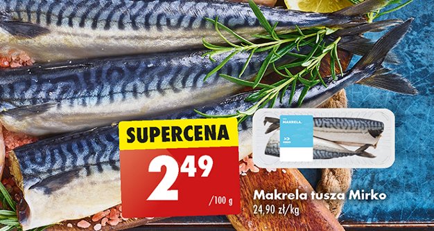 Makrela tusza Mirko promocja