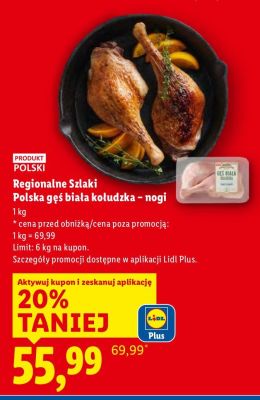 Gęś promocja w Lidl