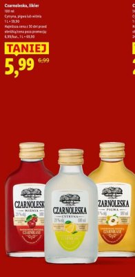 Likier Czarnoleska cytryna 100 ml promocja w Lidl