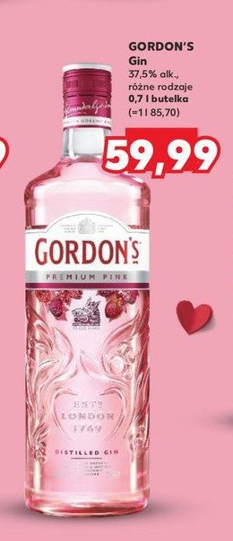 Gin Gordon's premium pink promocja