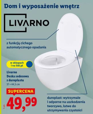 Deska sedesowa z duroplastu promocja w Lidl