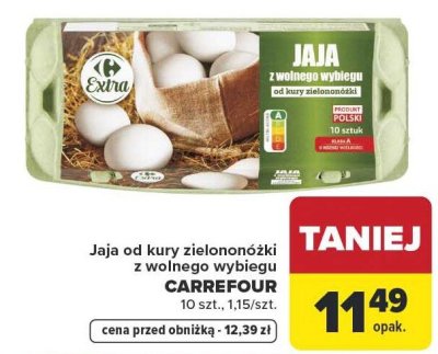 Jaja promocja w Carrefour