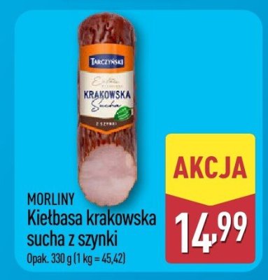 Kiełbasa krakowska sucha promocja w Aldi