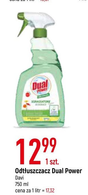 Odt艂uszczacz DUAL POWER promocja