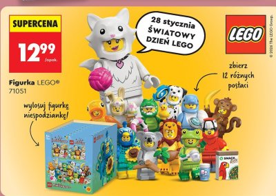 Figurka LEGO niespodzianka 71051 promocja w Biedronka