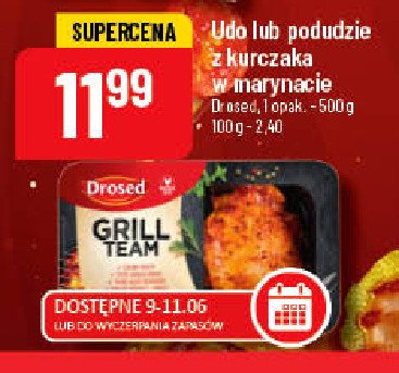 Podudzie z kurczaka w marynacie Drosed grill promocje
