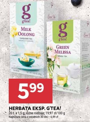 Herbata eksp. Gtea! promocja w Stokrotka