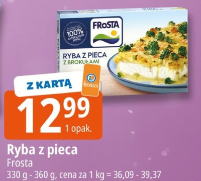 Ryba z pieca Frosta promocja w Leclerc