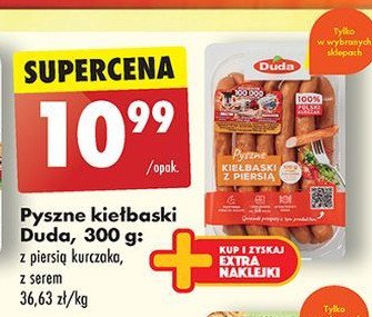 Kiełbaski z serem Silesia duda promocja