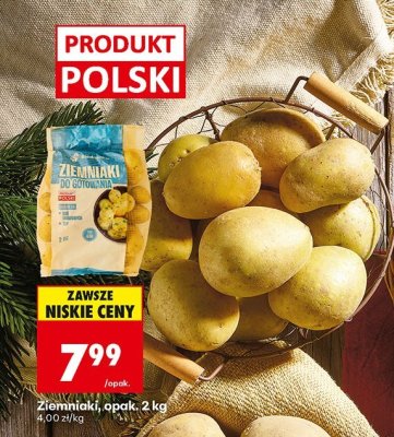 Ziemniaki, opak. 2 kg promocja w Biedronka