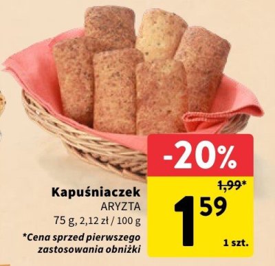 Kapuśniaczek  promocja w Intermarche