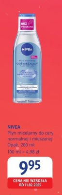 Płyn micelarny NIVEA do cery normalnej i mieszanej promocja w Drogerie DM