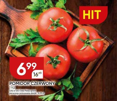 Pomidor czerwony promocja w Chata Polska