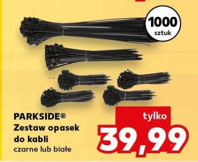 Zestaw opasek do kabli promocja w Kaufland