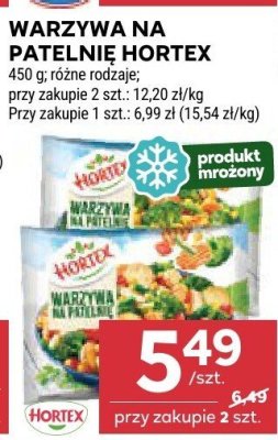 Warzywa na patelnię Hortex promocja w Stokrotka