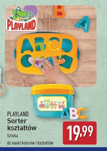 Sorter kształtów Playland promocja