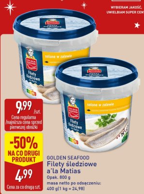Filety śledziowe promocja w Aldi