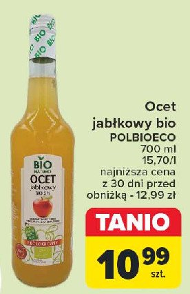 Ocet jabłkowy 5 % Bio naturo promocja