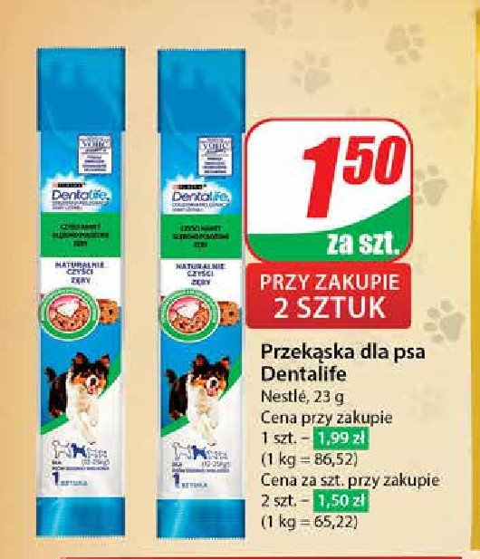 Przekąska dla psa Purina dentalife promocja