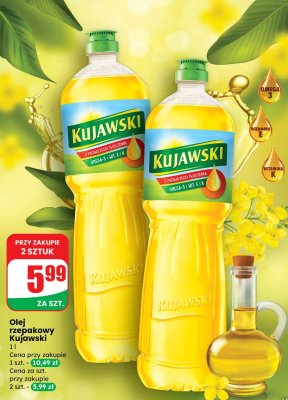 Olej rzepakowy Kujawski promocja w Dino