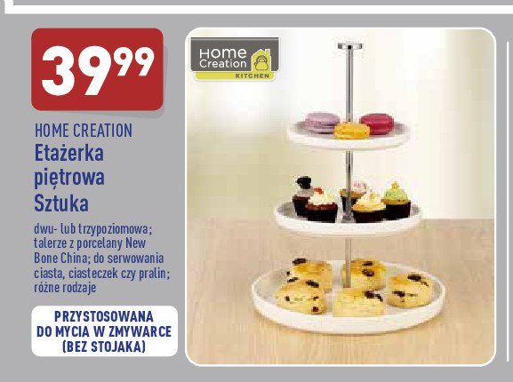 Etażerka piętrowa Home creation promocja