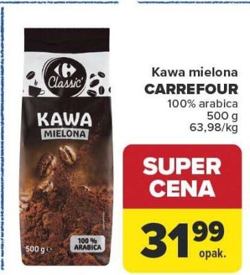 Kawa promocja w Carrefour