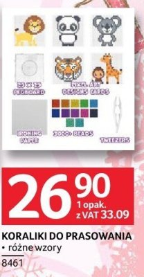 Koraliki do prasowania różne wzory promocja w Selgros