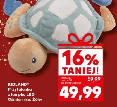 Przytulanka z lampką LED Żółw promocja w Kaufland