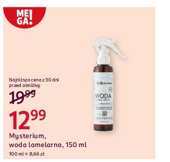 Woda lamelarna Mysterium promocja