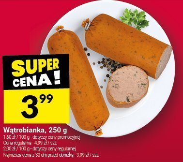 Wątrobianka, 250 g promocja w Twój Market