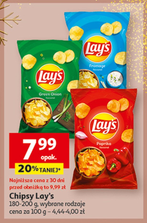 Chipsy fromage Lay's promocja