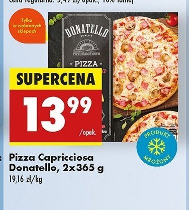 Pizza capricciosa Donatello pizza promocja