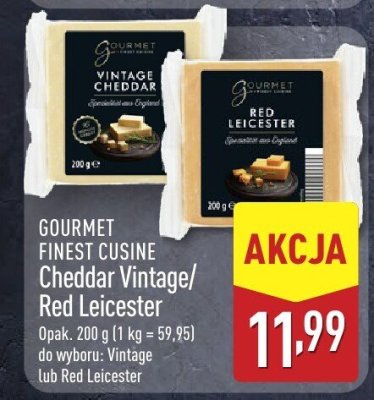 Ser Red Leicester promocja w Aldi