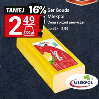 Ser Gouda Mlekpol promocja w Hitpol