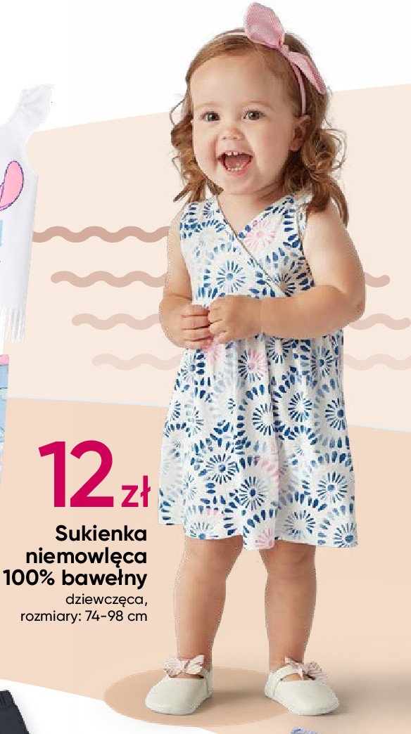 Sukienka niemowlęca 74-98 cm promocja