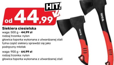 Siekiera ciesielska promocja w Bricomarche