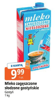Mleko zagęszczone słodzone Gostyńskie promocja w Leclerc