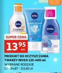 Żel do mycia twarzy odświeżający witamina e i lotos Nivea promocja