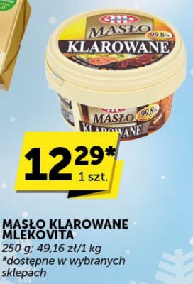 Masło klarowane Mlekovita promocja w Euro Sklep