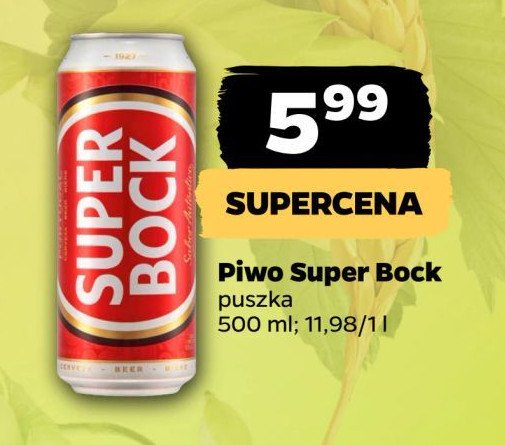 Piwo Super bock promocja