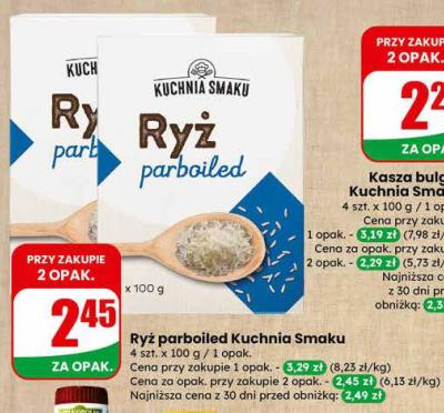 Ryż parboiled Kuchnia Smaku promocja w Dino