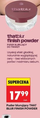 Puder blurujący THAT BLUR FINISH POWDER promocja w Biedronka