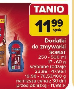 Środek do czyszczenia zmywarki Somat intensive machine cleaner promocja