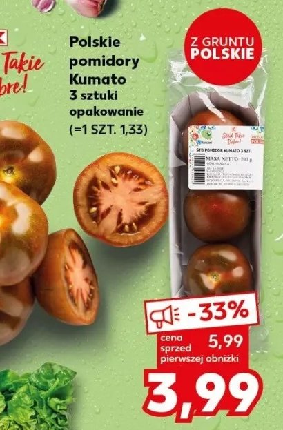 Pomidory kumato K-classic stąd takie dobre! promocja