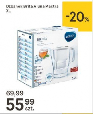 Dzbanek + 2 wk艂ady maxtra Brita aluna xl promocja